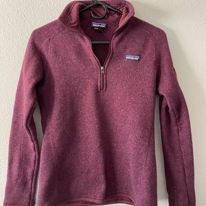 Women’s small Patagonia quarter zip.